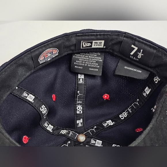 Salem Red Sox Minor League Baseball New Era 59Fifty Navy Red Fitted Sz 7 1/8 VA - Picture 7 of 10